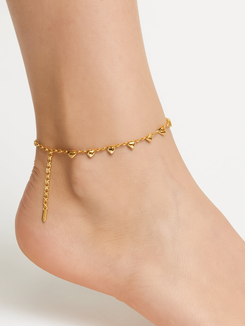 Ira - 18K gold-plated anklet from Smorsh