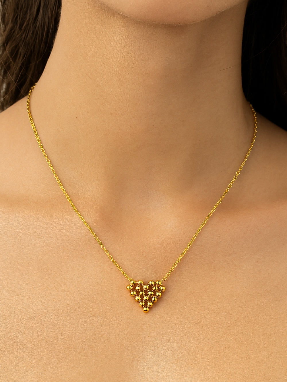 Lumora - 18K gold-plated necklace from Smorsh