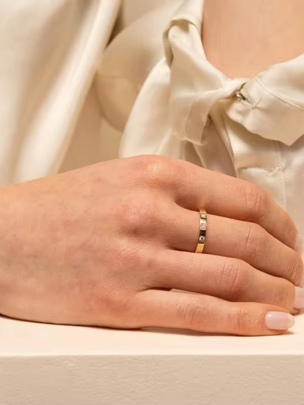 Soul - 18K gold-plated ring from Smorsh