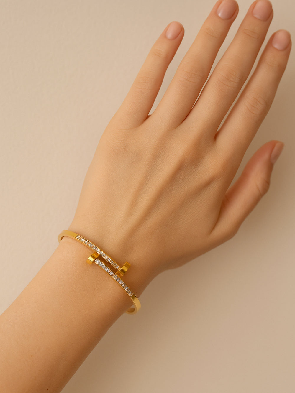 Cuddle - 18K gold-plated bracelet from Smorsh