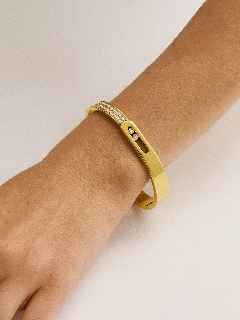 Cadenza - 18K gold-plated bracelet from Smorsh
