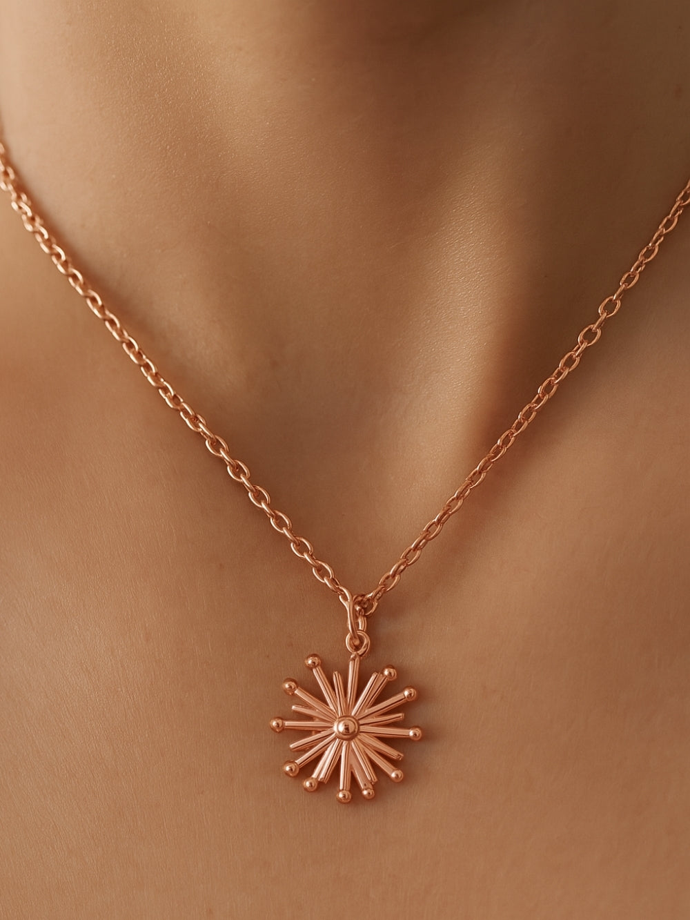 Sunshine - 18K gold-plated necklace from Smorsh