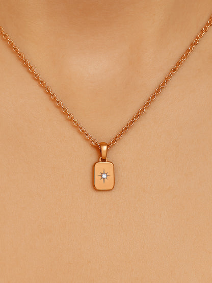 Nexa - 18K gold-plated necklace from Smorsh