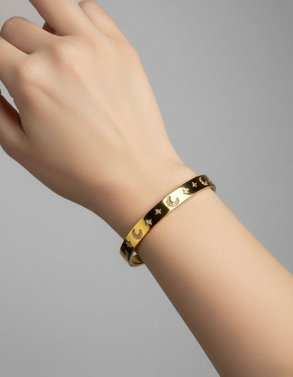 Moonstar - 18K gold-plated bracelet from Smorsh
