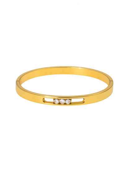 Trio - 18K gold-plated bracelet from Smorsh