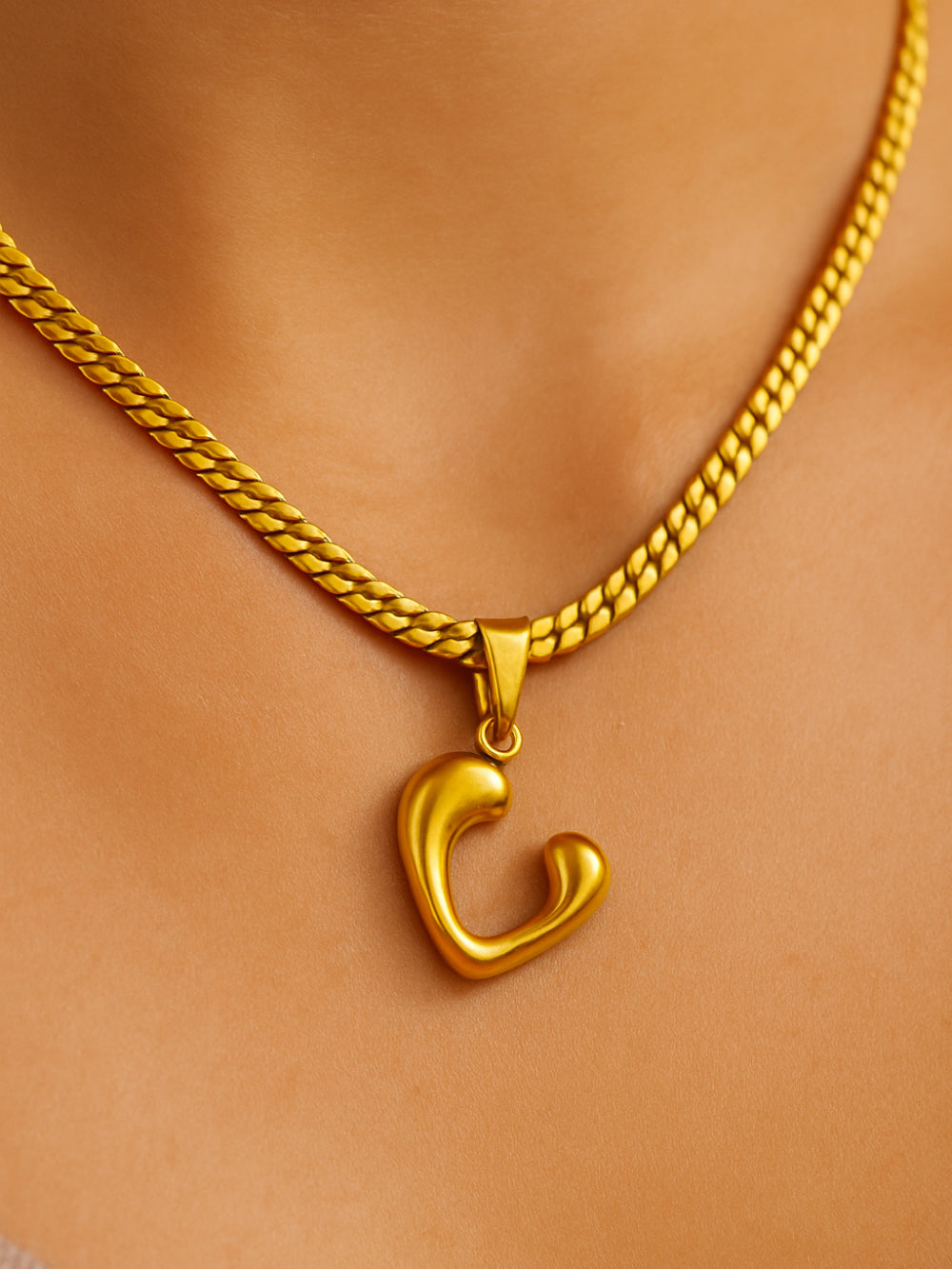 Wavelle - 18K gold-plated necklace from Smorsh